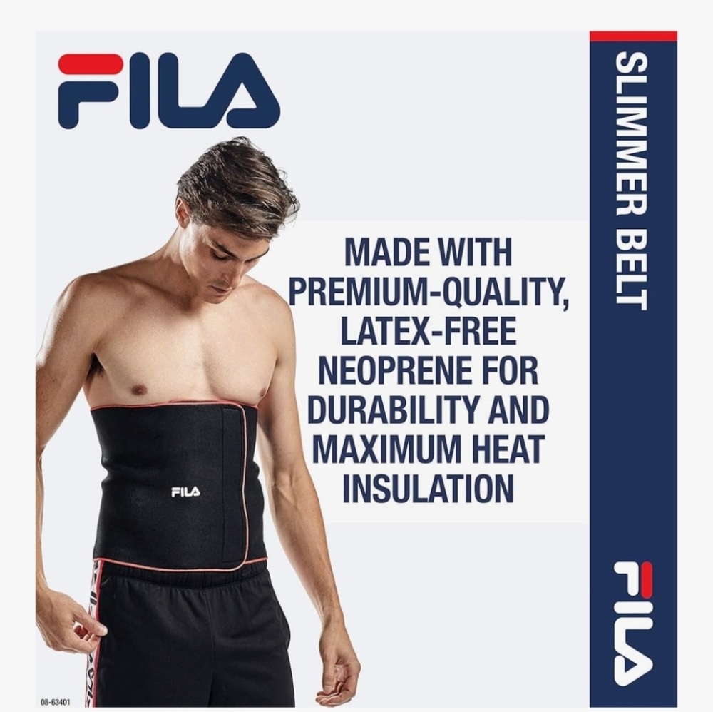 Fila Black Slimmer Belt